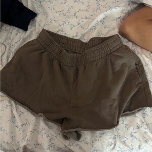 Garage Women's Tan Athletic Shorts